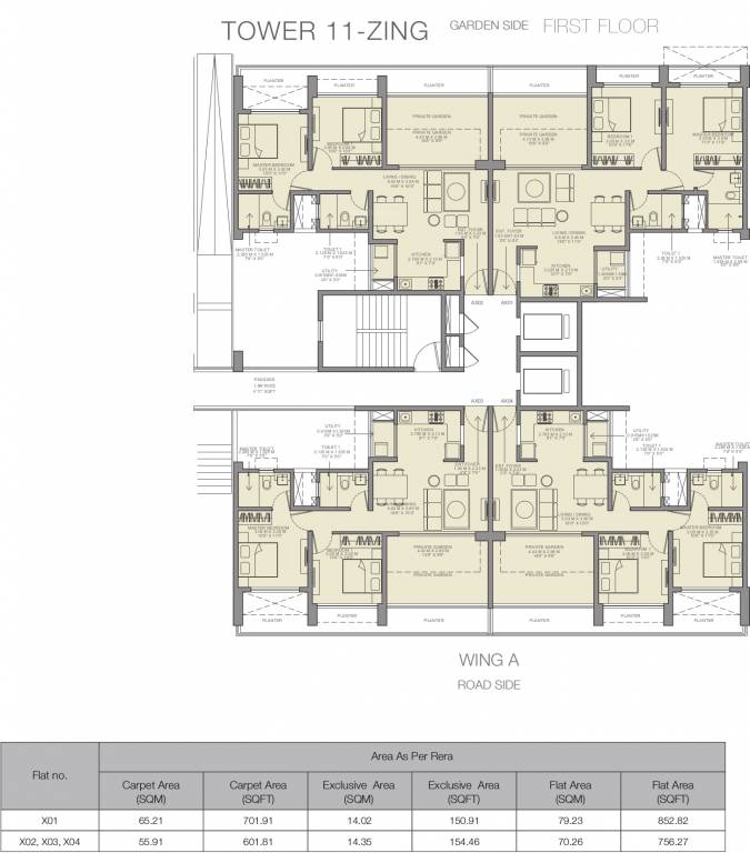 Images for Cluster Plan of Godrej Rejuve