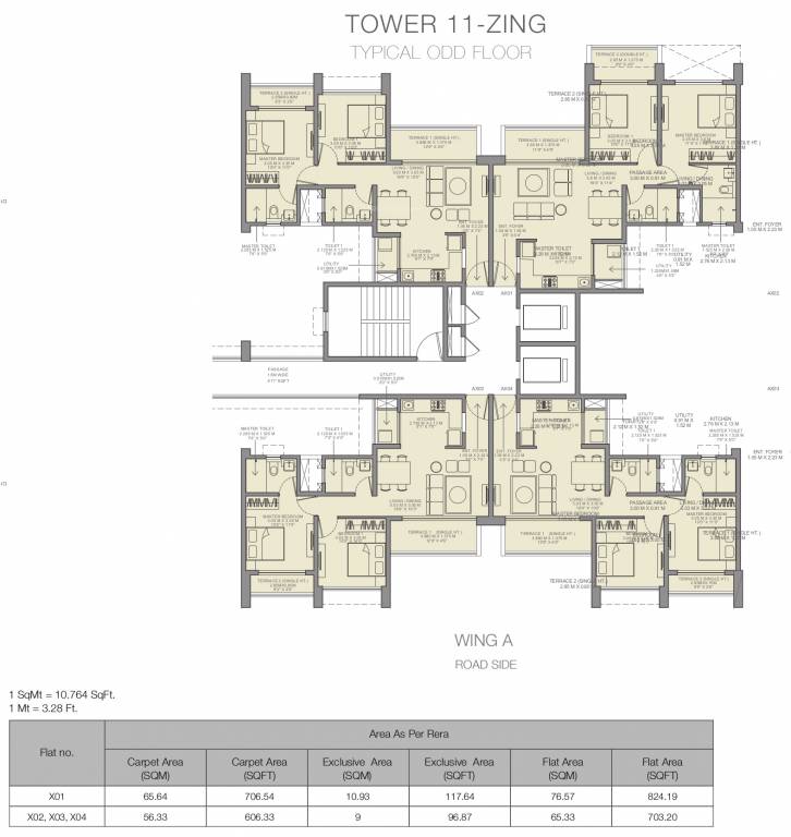 Images for Cluster Plan of Godrej Rejuve