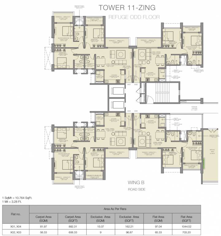 Images for Cluster Plan of Godrej Rejuve