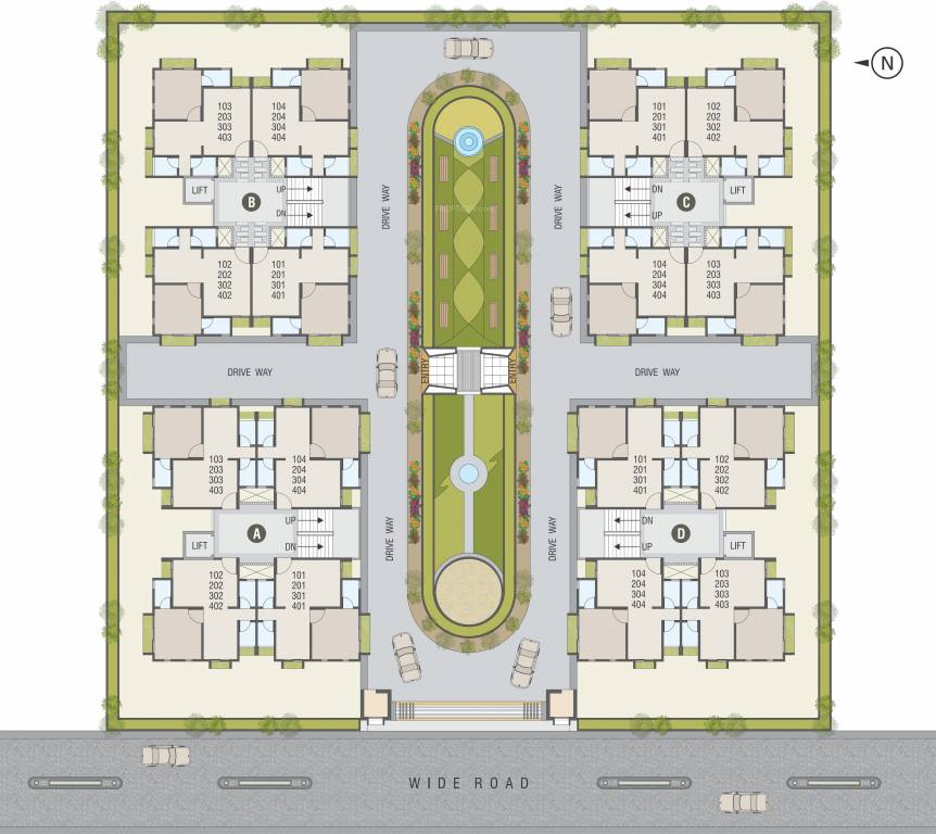 Images for Layout Plan of Devanshi Swagat Homes