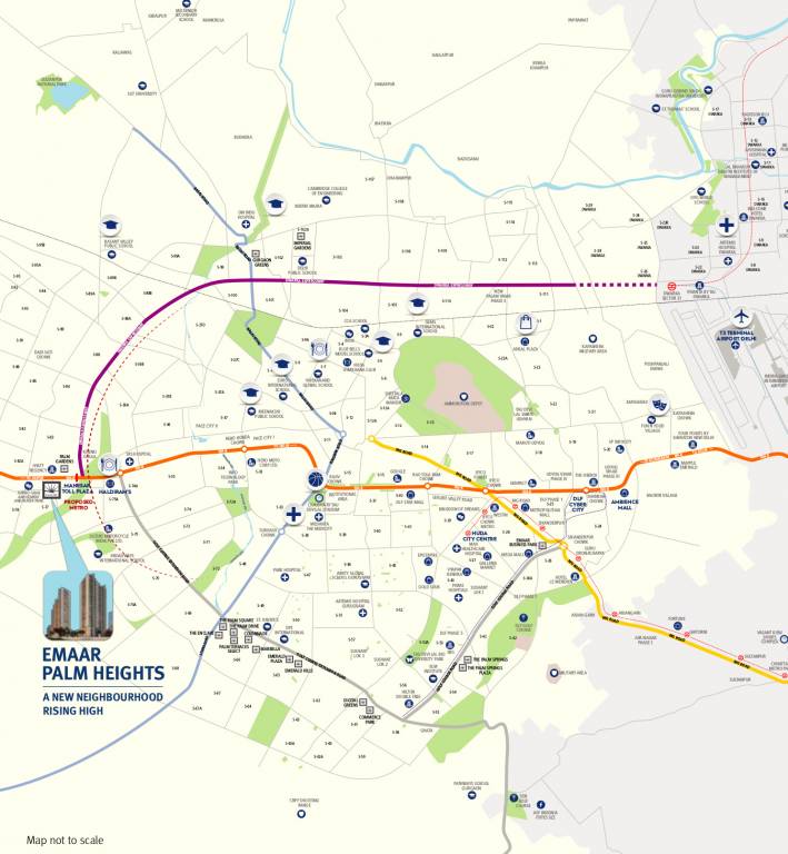 Images for Location Plan of Emaar Palm Heights