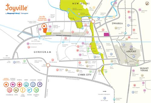  joyville Images for Location Plan of Shapoorji Pallonji JoyVille