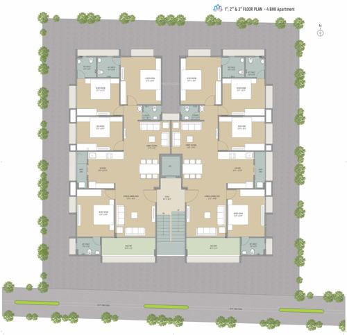 Images for Cluster Plan of Festival Serene Festival