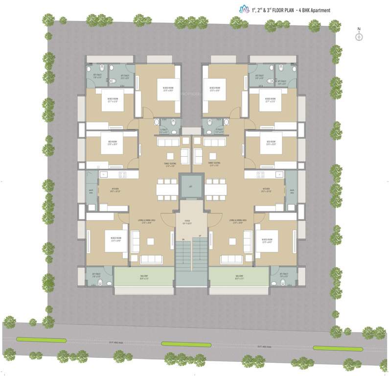 Images for Cluster Plan of Festival Serene Festival