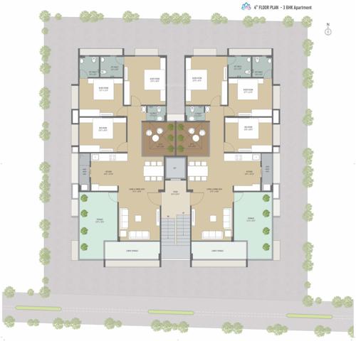 Images for Cluster Plan of Festival Serene Festival