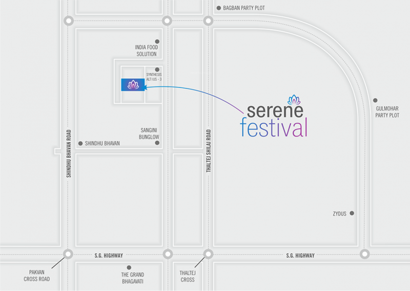 Images for Location Plan of Festival Serene Festival