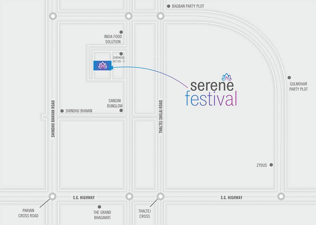 Images for Location Plan of Festival Serene Festival