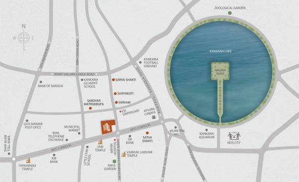  landmark Location Plan