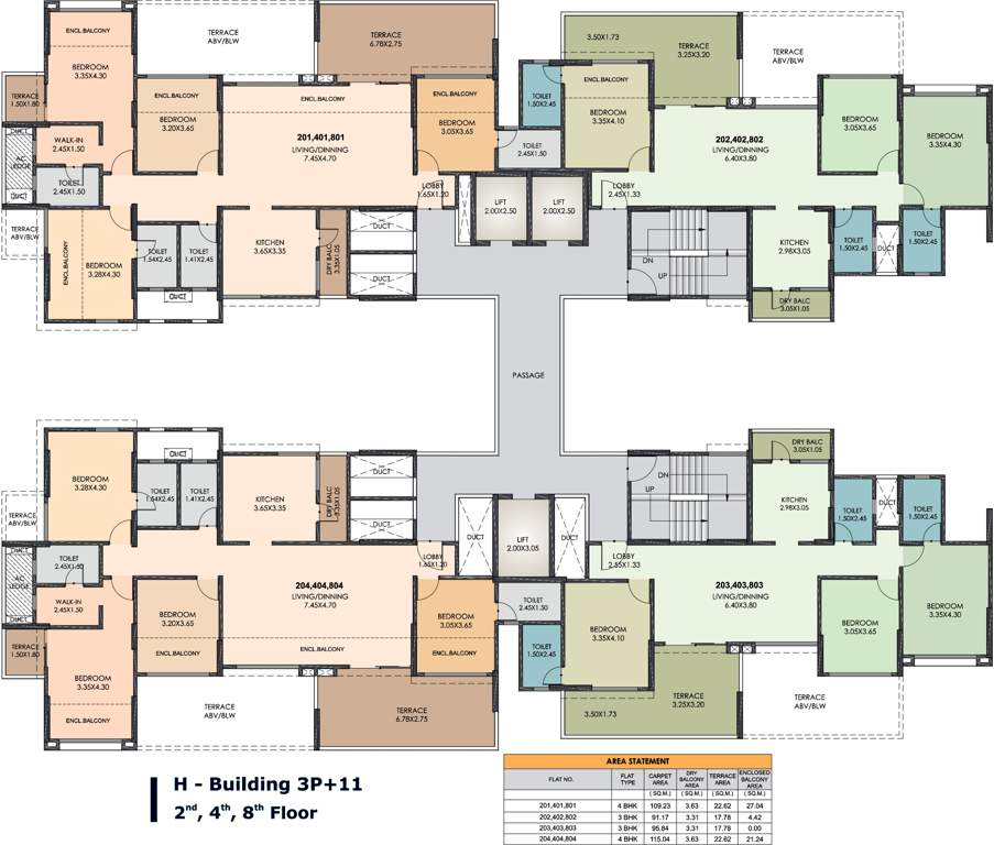 24k stargaze Images for Cluster Plan of Kolte Patil Stargaze Platinum Series