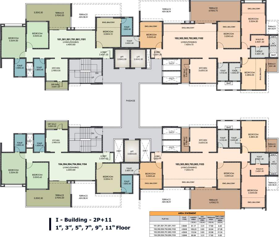 24k stargaze Images for Cluster Plan of Kolte Patil Stargaze Platinum Series