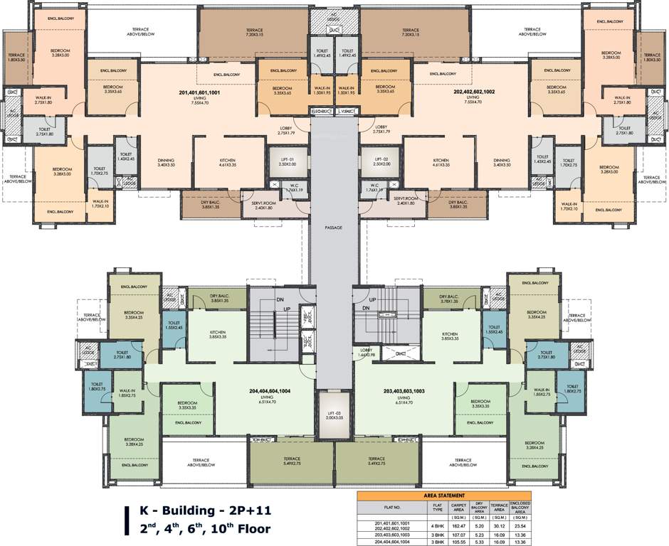 24k stargaze Images for Cluster Plan of Kolte Patil Stargaze Platinum Series