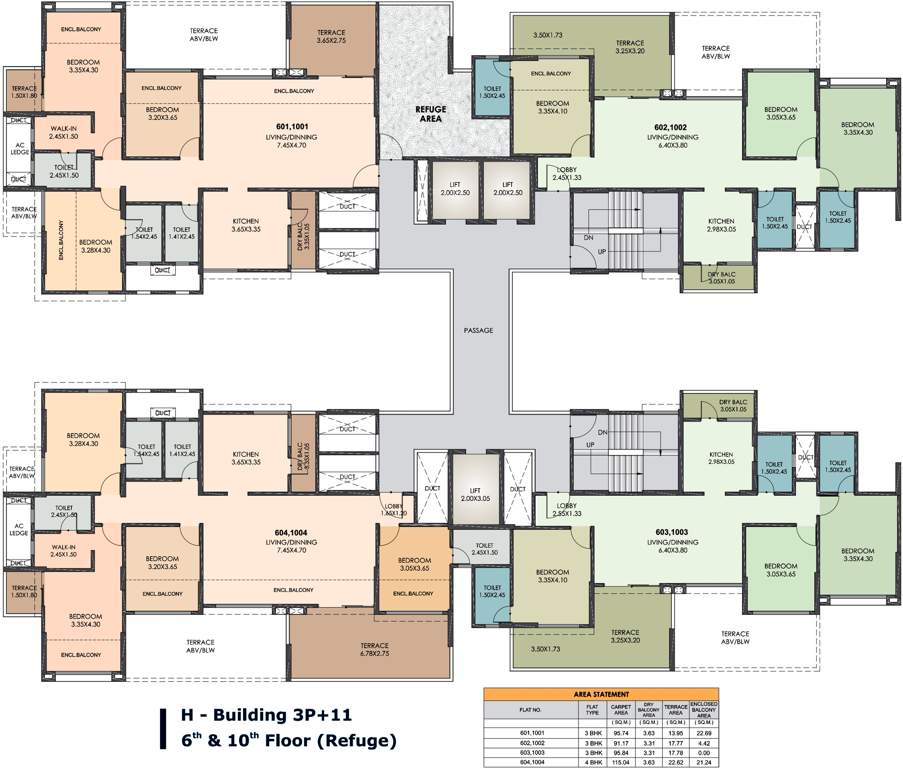 24k stargaze Images for Cluster Plan of Kolte Patil Stargaze Platinum Series