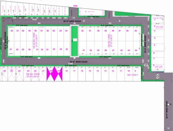 Images for Layout Plan of Bee Gee Aastha City