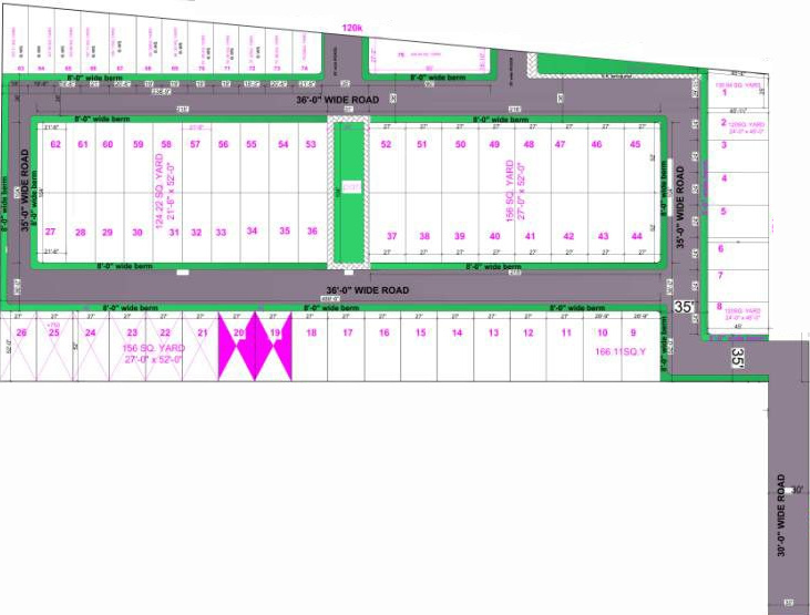 Images for Layout Plan of Bee Gee Aastha City