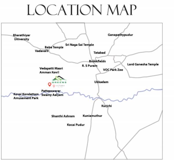  greens Location Plan