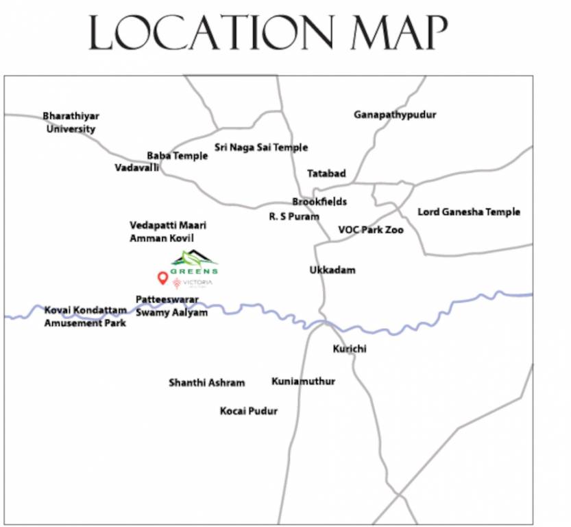  greens Location Plan