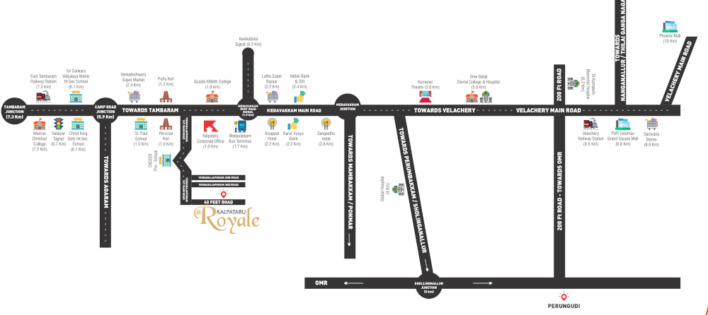  royale Location Plan