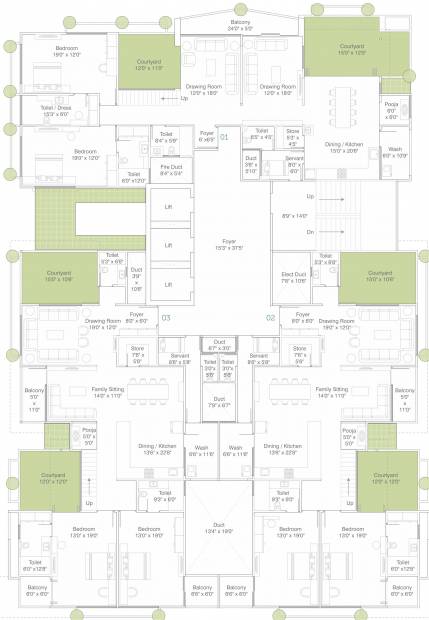  manor-greenz Images for Cluster Plan of Winsome Manor Greenz