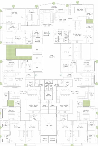  manor-greenz Images for Cluster Plan of Winsome Manor Greenz