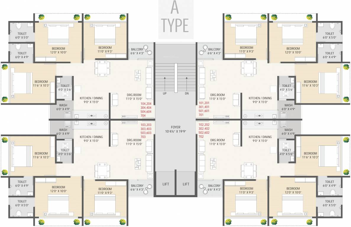 Images for Cluster Plan of Shivani Sun Exotica