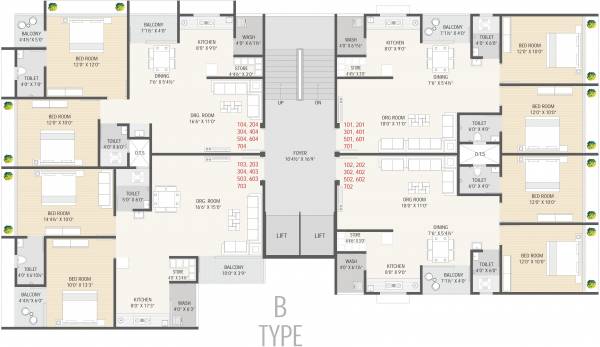 Images for Cluster Plan of Shivani Sun Exotica