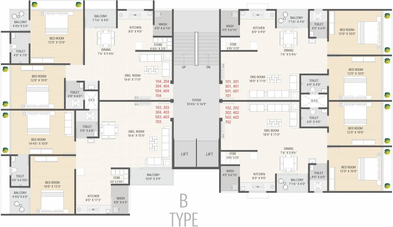 Images for Cluster Plan of Shivani Sun Exotica