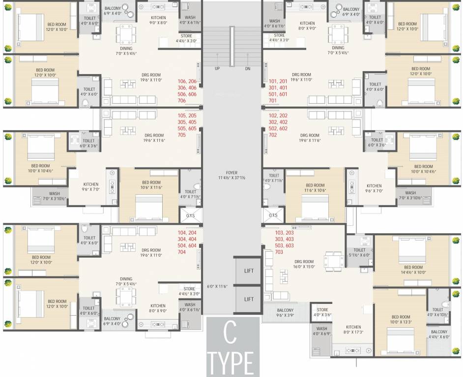 Images for Cluster Plan of Shivani Sun Exotica