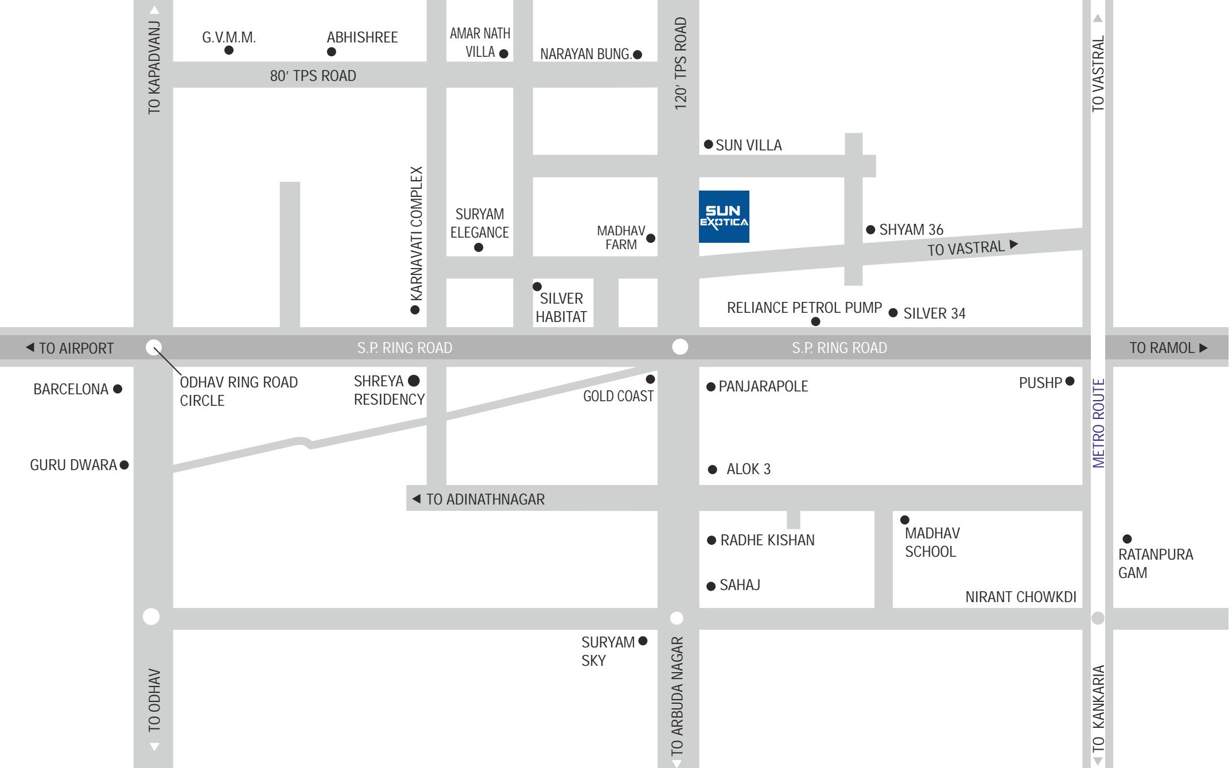 Images for Location Plan of Shivani Sun Exotica