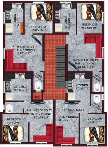 Images for Cluster Plan of Bharathi Sai Creek