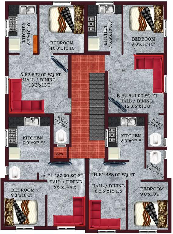 Images for Cluster Plan of Bharathi Sai Creek