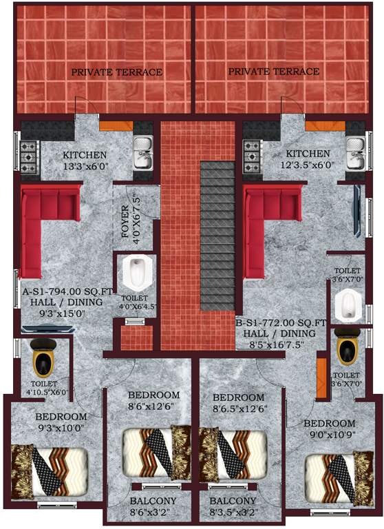 Images for Cluster Plan of Bharathi Sai Creek