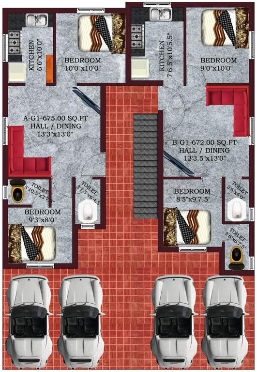 Images for Cluster Plan of Bharathi Sai Creek