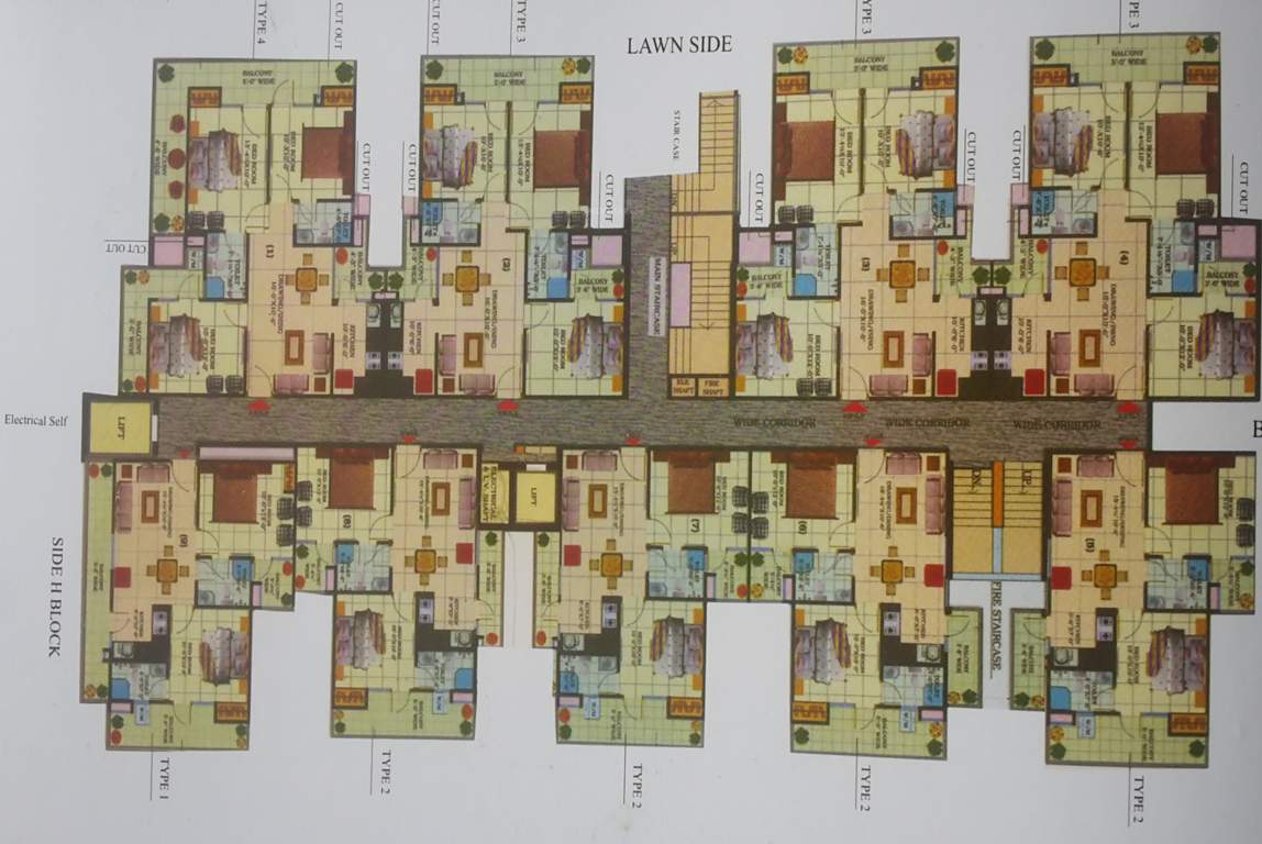  heights Varun Heights Cluster Plan