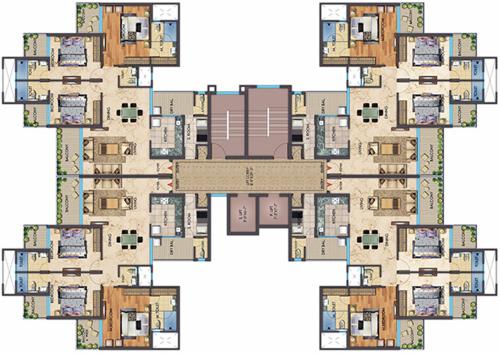  beverly-golf-avenue Images for Cluster Plan of MB Beverly Golf Avenue