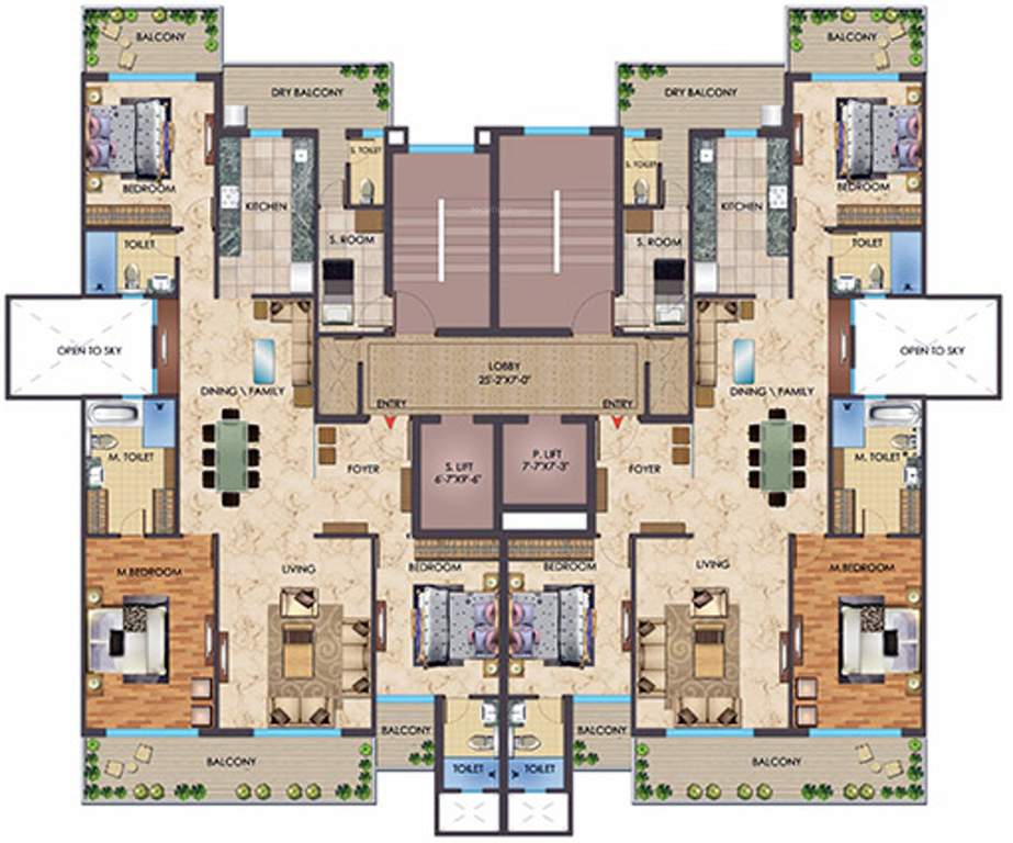 beverly golf avenue Images for Cluster Plan of MB Beverly Golf Avenue