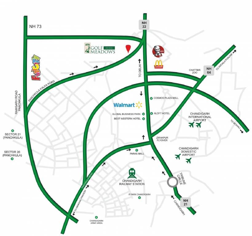  golf meadows iii Location Plan