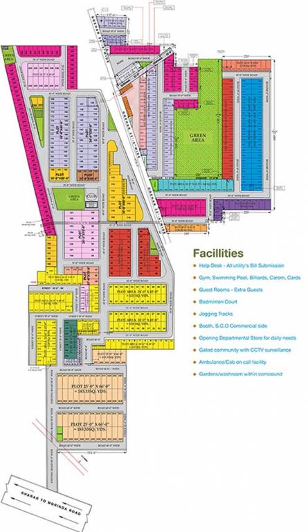 Images for Layout Plan of GBP Crest II Plot