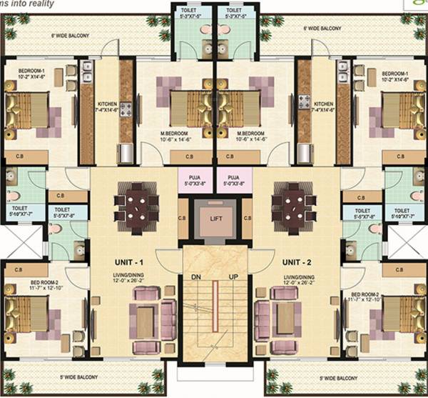 Images for Cluster Plan of Omaxe Greens Phase II
