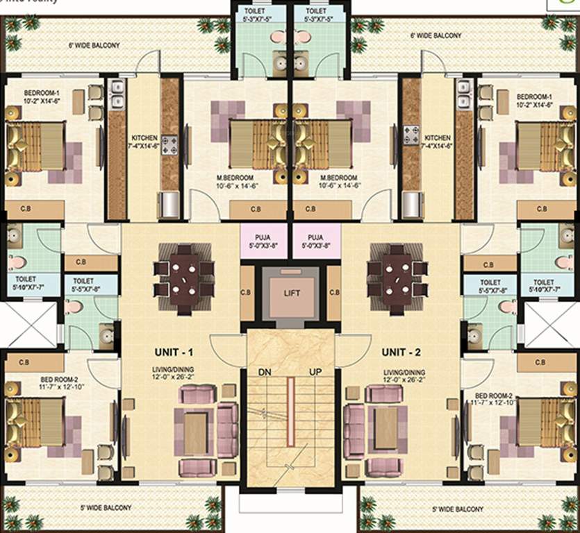 Images for Cluster Plan of Omaxe Greens Phase II