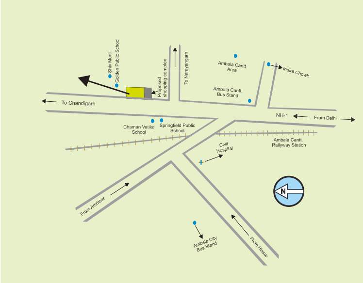  greens phase ii Location Plan