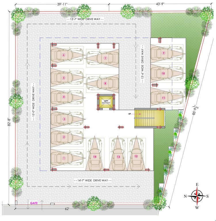 Images for Cluster Plan of CREO Westend Avenue