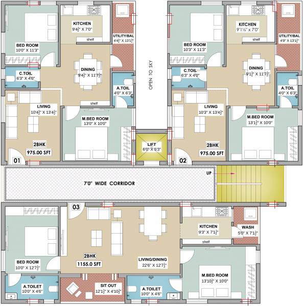 Images for Cluster Plan of CREO Westend Avenue
