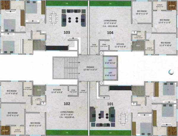 Images for Cluster Plan of Bhoomipujya Residency Images for Cluster Plan of Bhoomipujya Residency