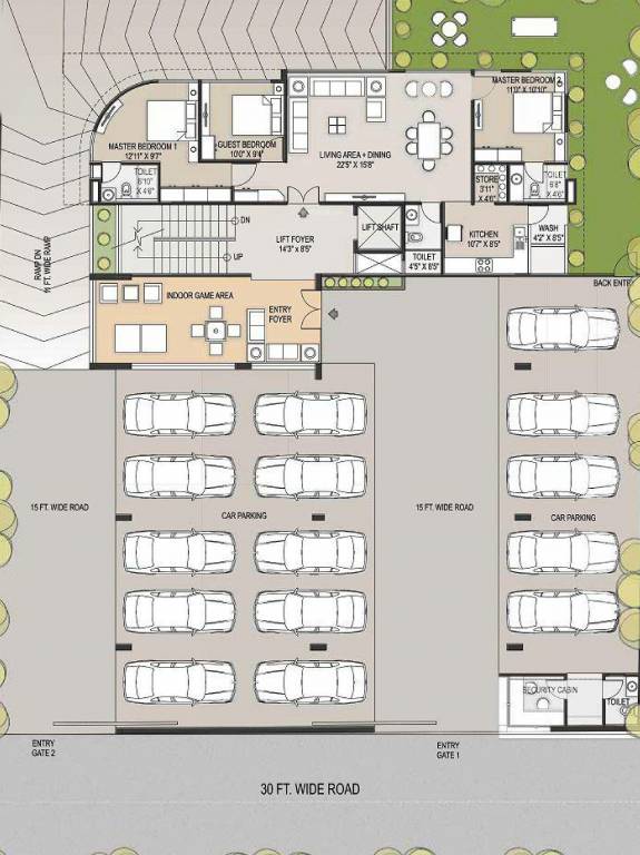 Images for Cluster Plan of KSP Landmark