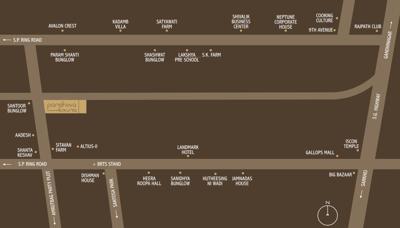 Images for Location Plan of Parshwa Luxuria