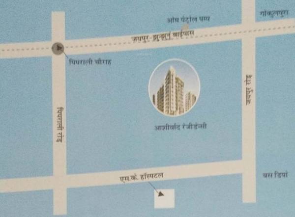 Images for Location Plan of Ashirwad Residency