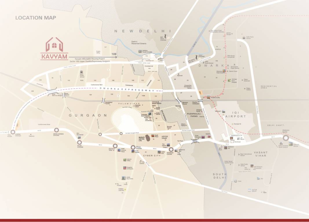 Images for Location Plan of Agrante Kavyam Homes