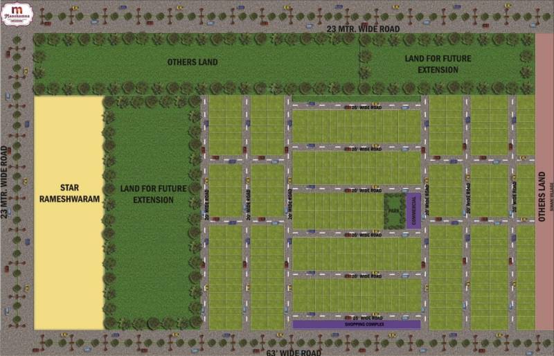 Images for Layout Plan of Awash Vikas Manokamna Residency