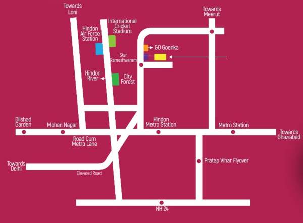 Images for Location Plan of Awash Vikas Manokamna Residency