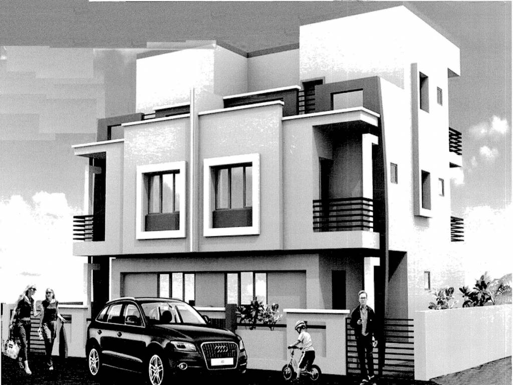  villa bunglows Elevation